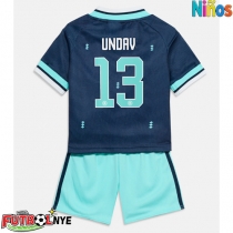 Camiseta Alemania Deniz Undav #13 Visitante Equipación para niños Mundial 2026 manga corta (+ pantalones cortos)